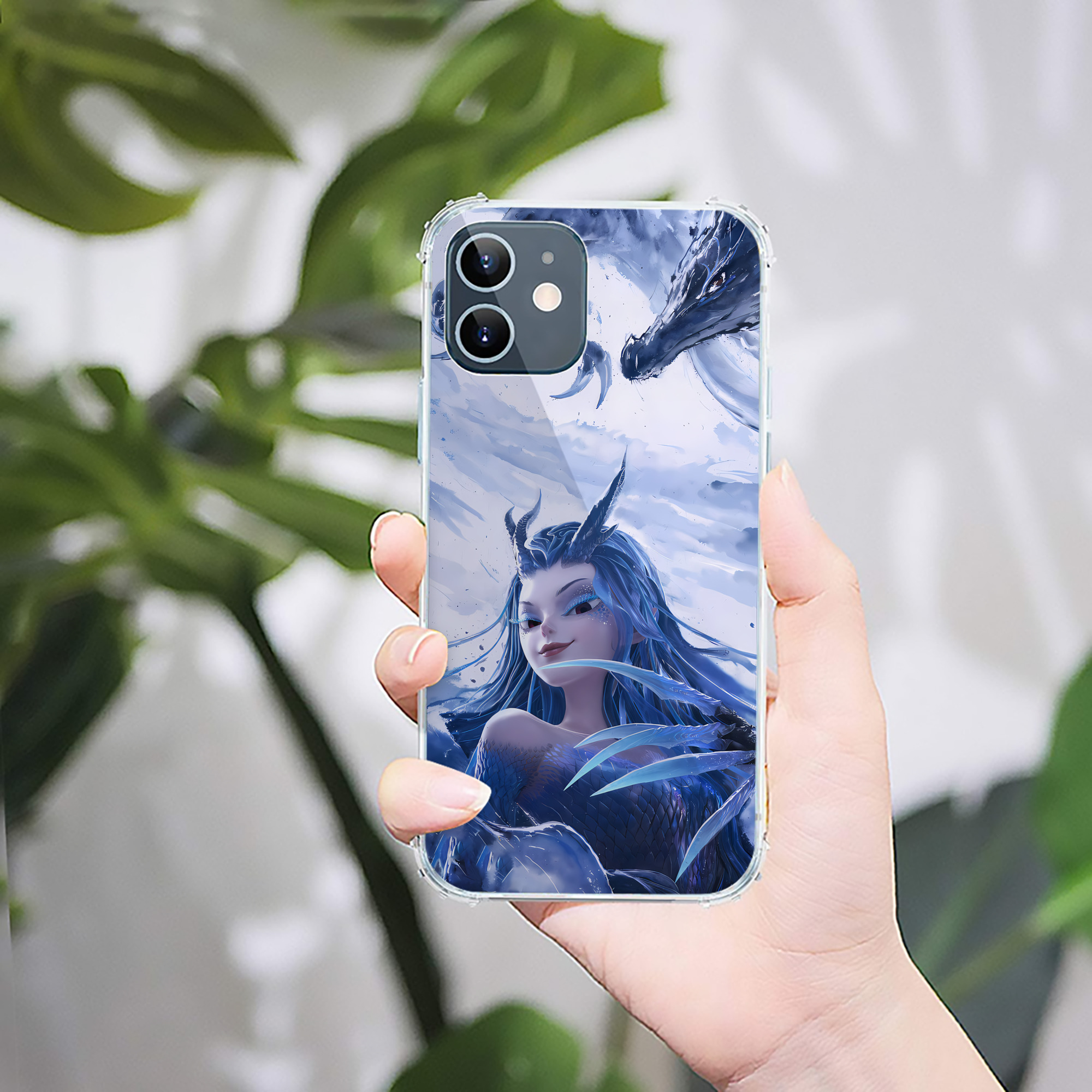 （画像用） Ne Zha 2 ナタ 魔童の大暴れ 【iPhone 12シリーズ対応】透明スマホケース（クリアソフトケース）